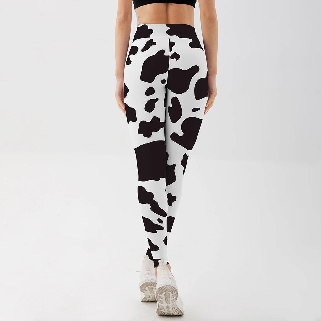 Women's High Waist Printed Yoga Leggings