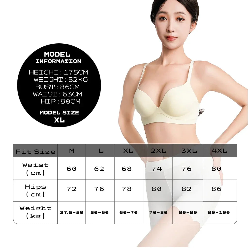 Women's Seamless Ice Silk Safety Shorts