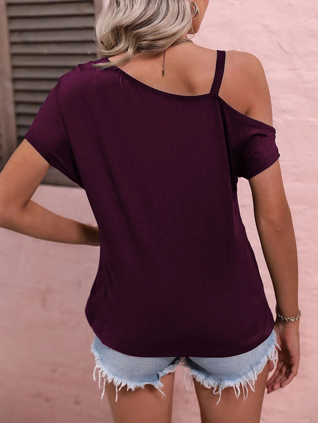 Off-Shoulder Luxe Top