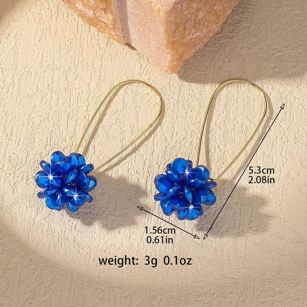 Women's Korean Pearl & Butterfly Flower Earrings