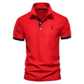 Embroidered Giraffe Polo Shirt