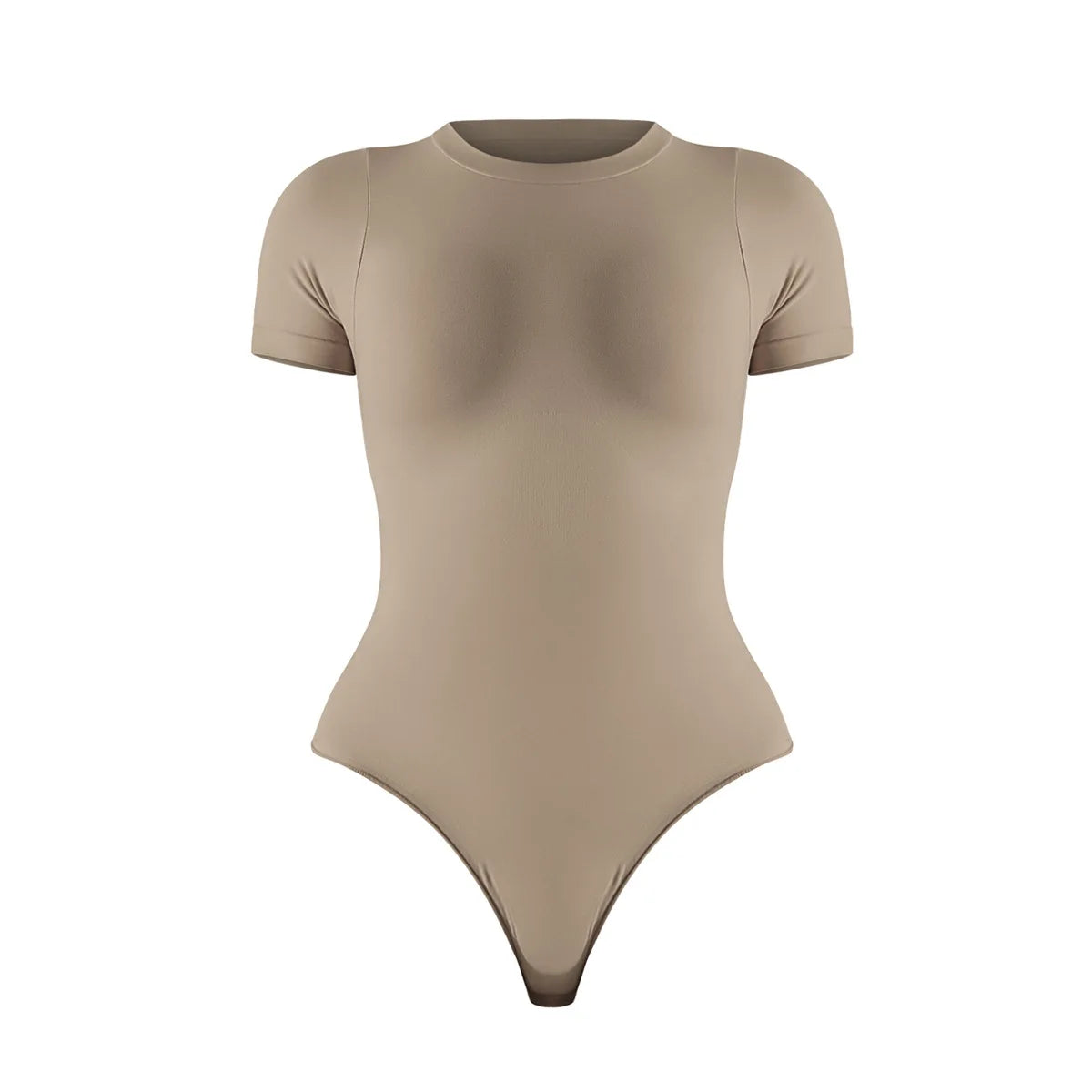 Women's Seamless Shapewear Short-Sleeve Bodysuit