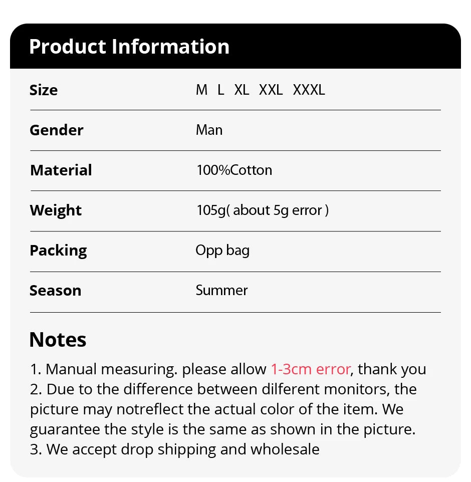 Slim Fit Sleeveless Cotton Vest (3-Pack)