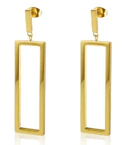 Women's Luxury Zircon Geometric Circle Hoop Earrings