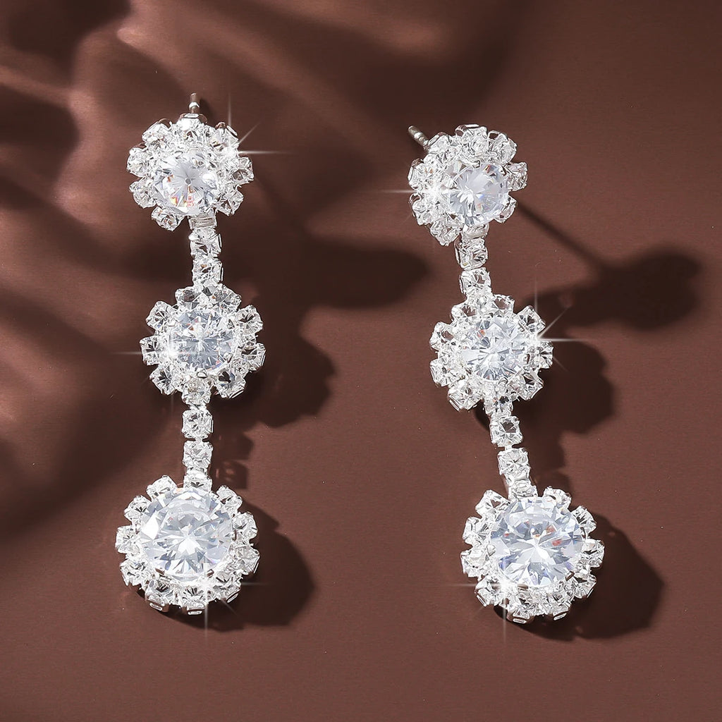 Women's Korean Pearl & Butterfly Flower Earrings