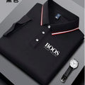 Breathable Embroidered Polo Shirt