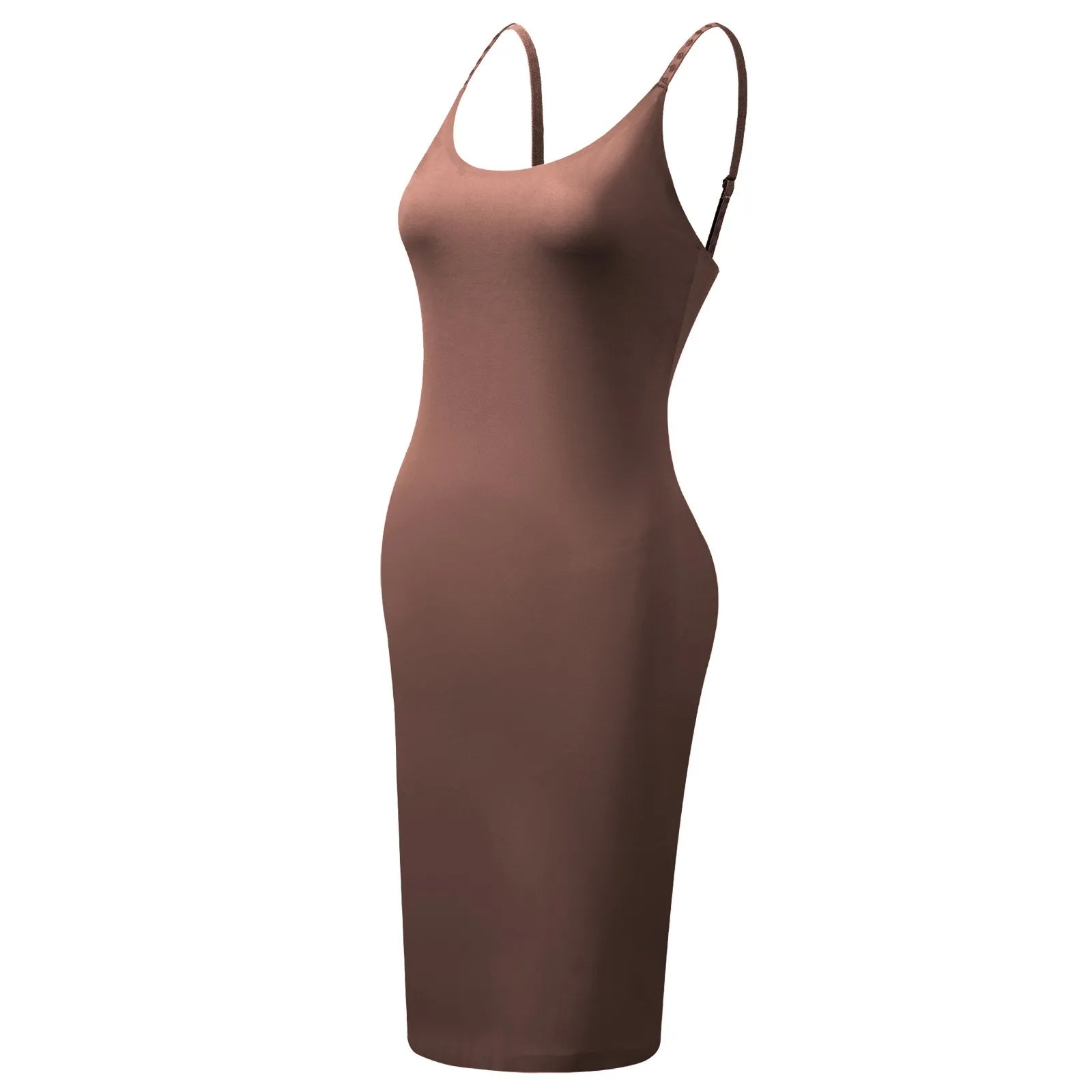 Women's Seamless Cami Slip Shapewear with Tummy Control