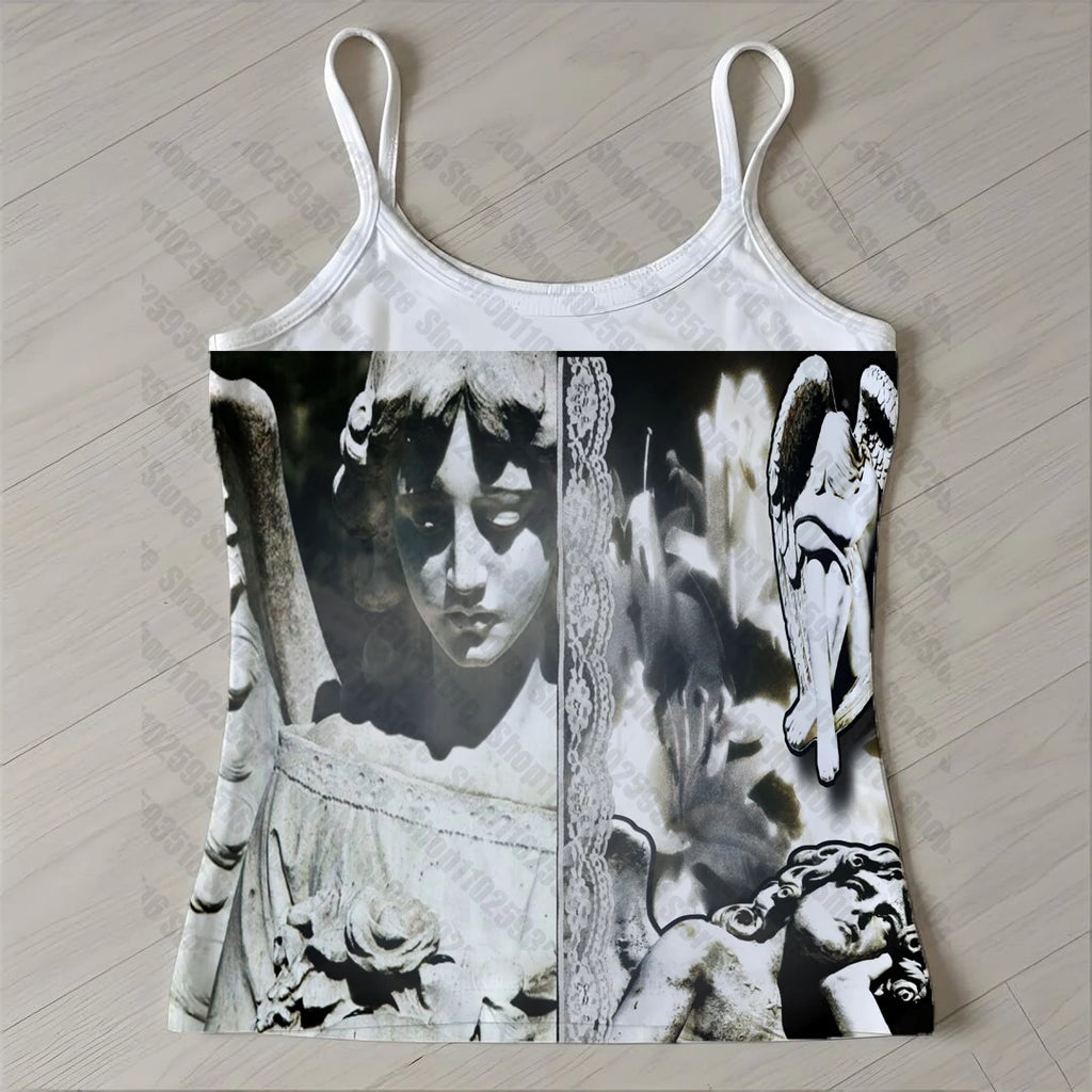 Y2K Harajuku Crop Cami