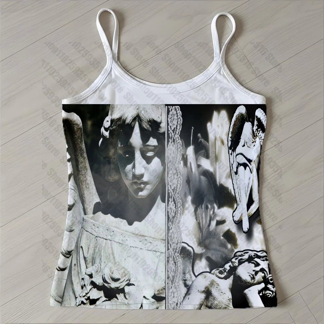 Y2K Harajuku Crop Cami