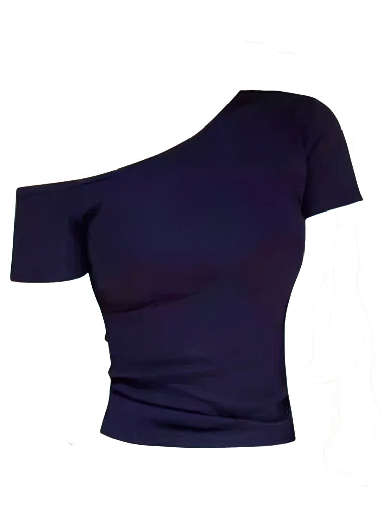 Off-Shoulder Slim Fit Top