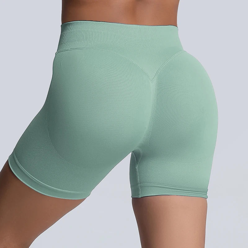 High Waist Scrunch Butt Gym Shorts