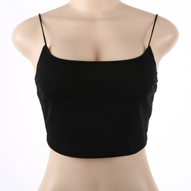 Seamless Bustier Crop Tee