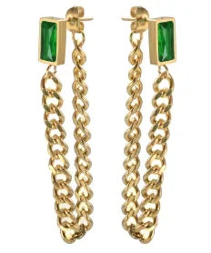 Women's Luxury Zircon Geometric Circle Hoop Earrings