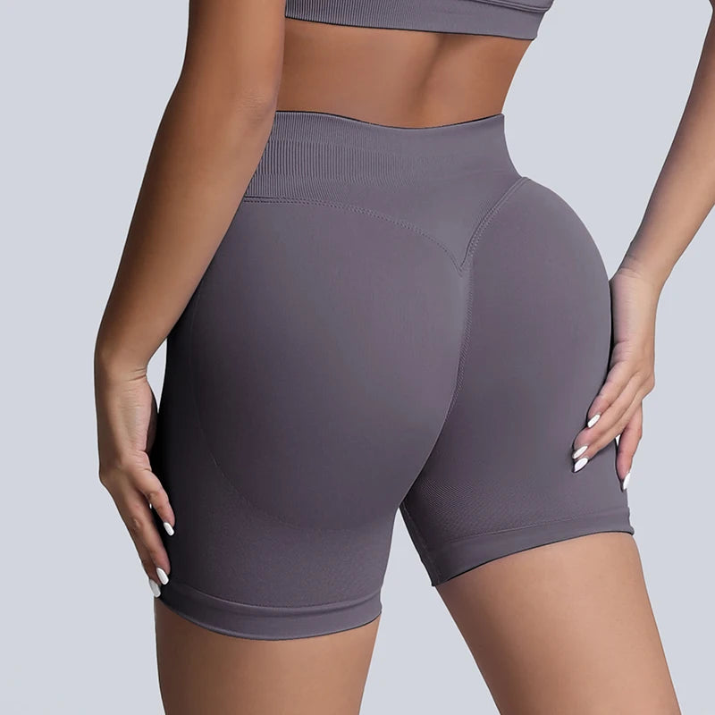 High Waist Scrunch Butt Gym Shorts