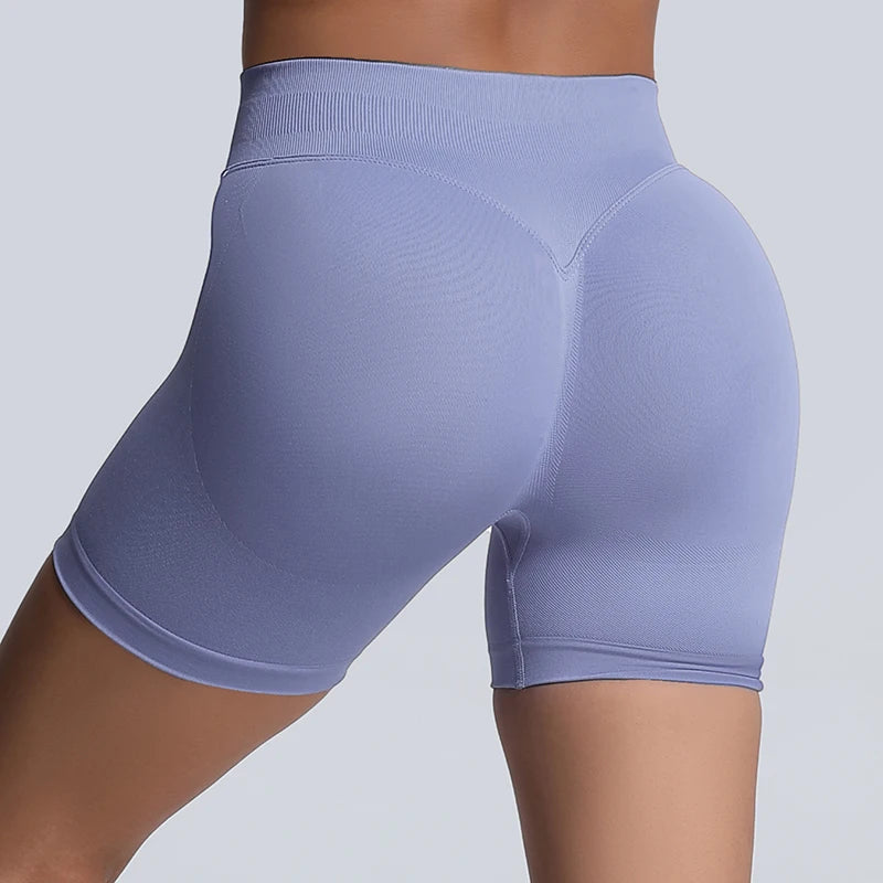 High Waist Scrunch Butt Gym Shorts