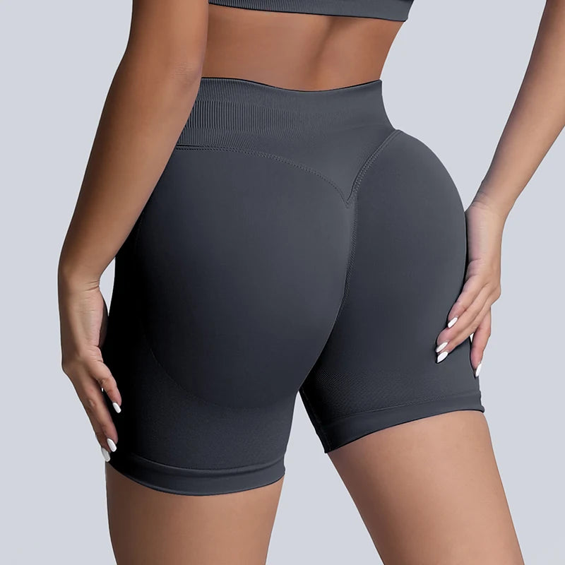 High Waist Scrunch Butt Gym Shorts