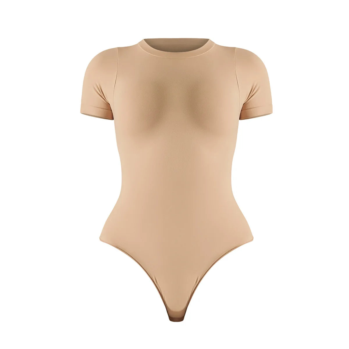 Women's Seamless Shapewear Short-Sleeve Bodysuit