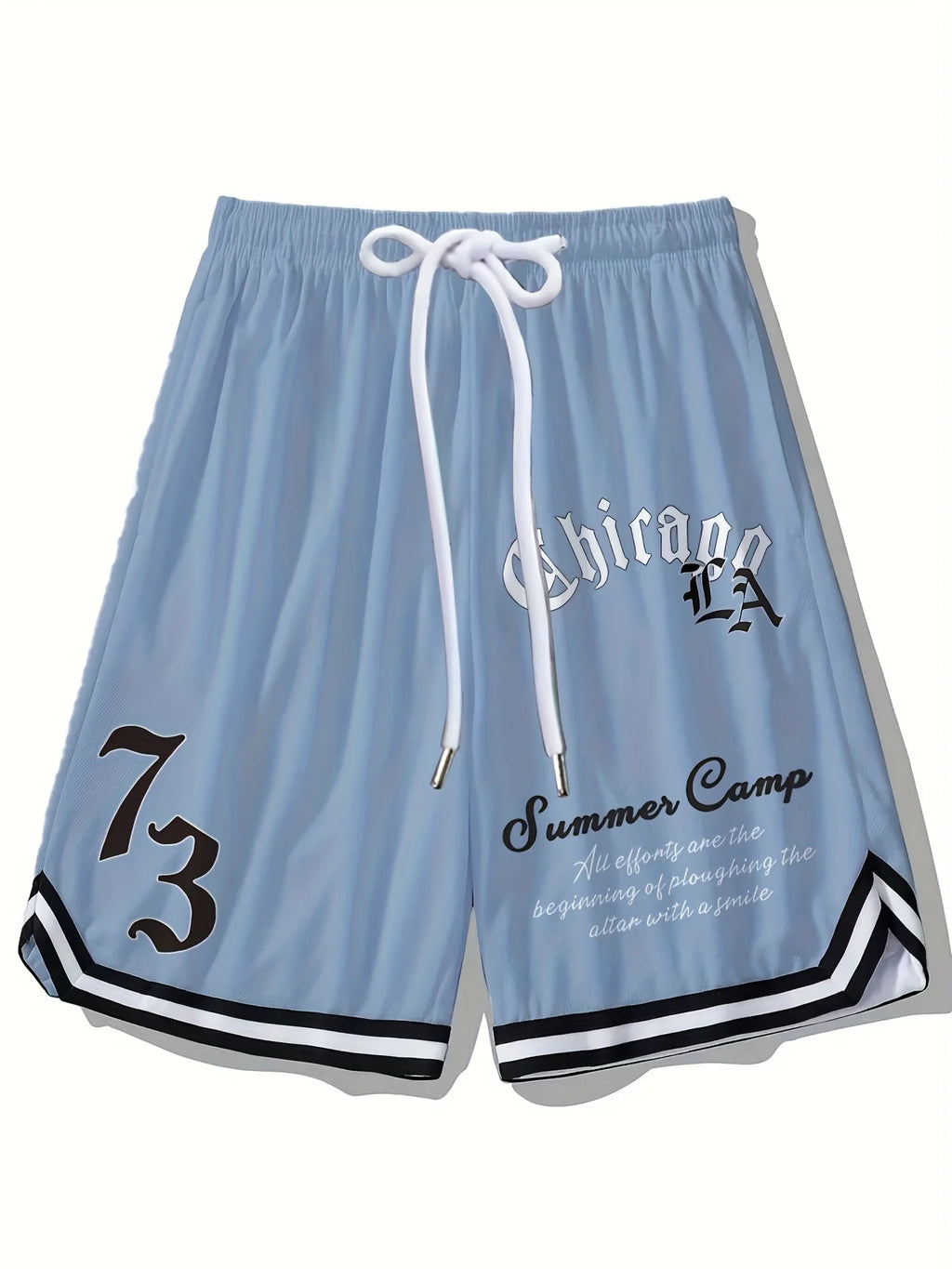 3D Digital Print Casual Shorts