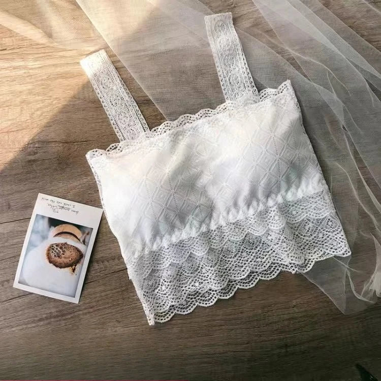 Lace Camisole with Chest Pads