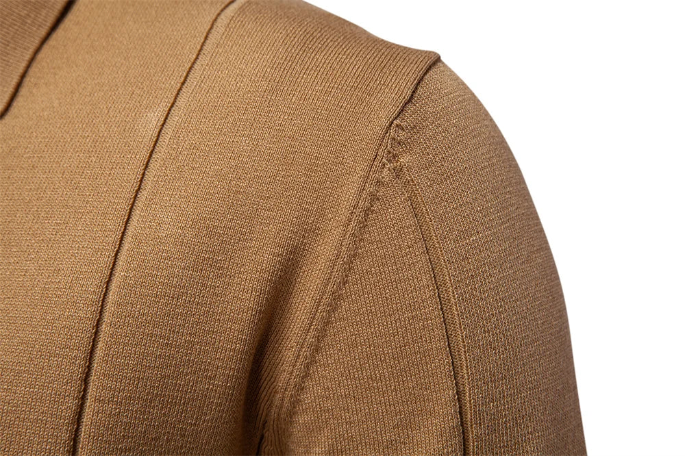 Slim Fit Zip Polo Shirt