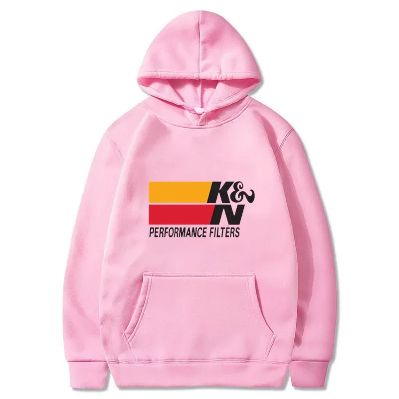 New K&N High Performance Air & Oil Filters Air Intakes Hoodie Men Cool Harajuku Funny Streetwear Male Vintage Hoody Clthoes