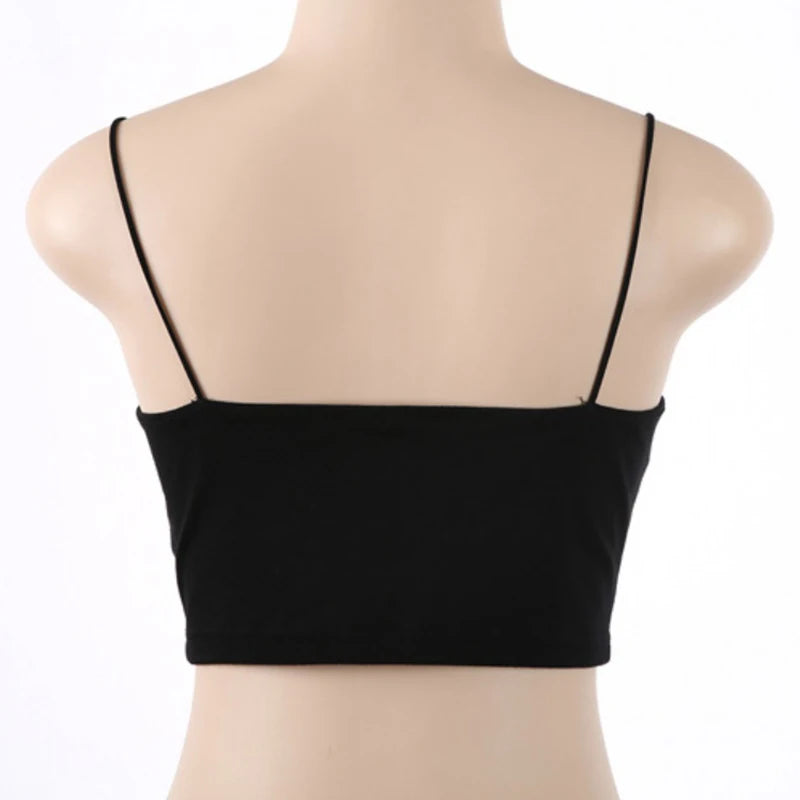 Seamless Bustier Crop Tee
