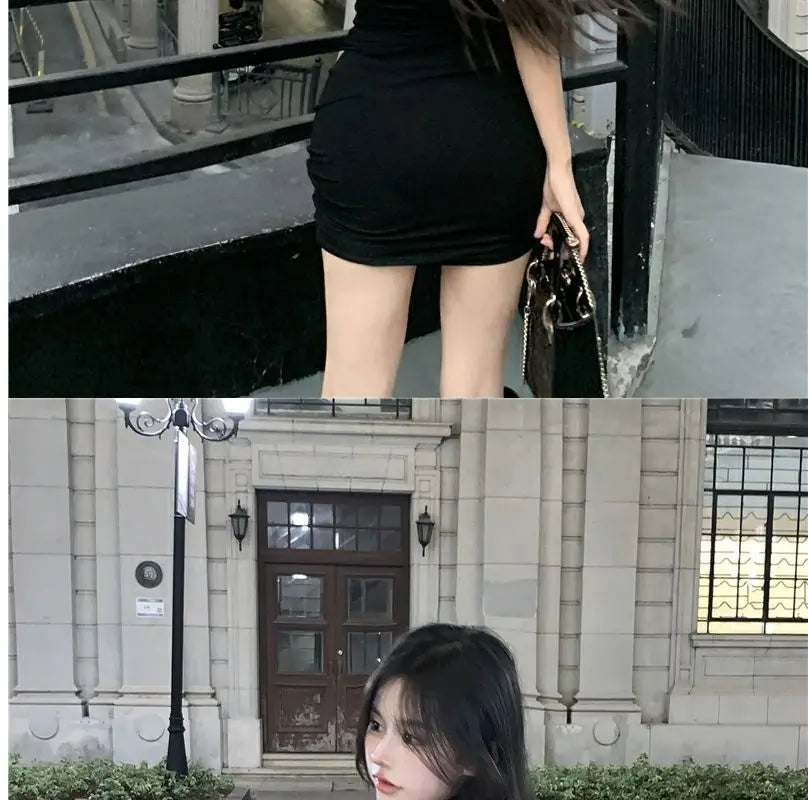High Neck Bodycon Dress