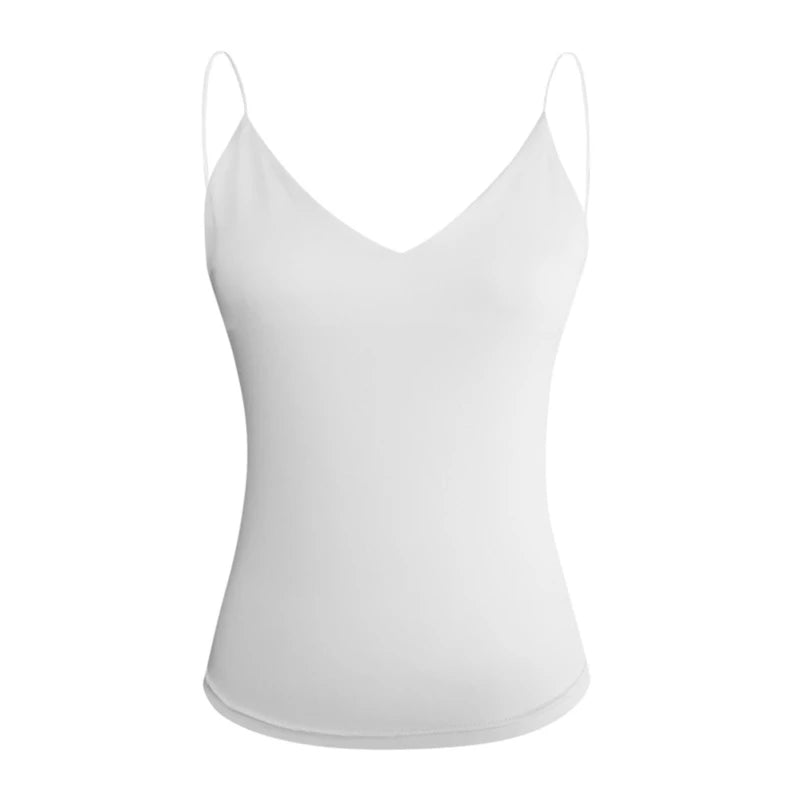 Slim Sleeveless Camisole Tank Top