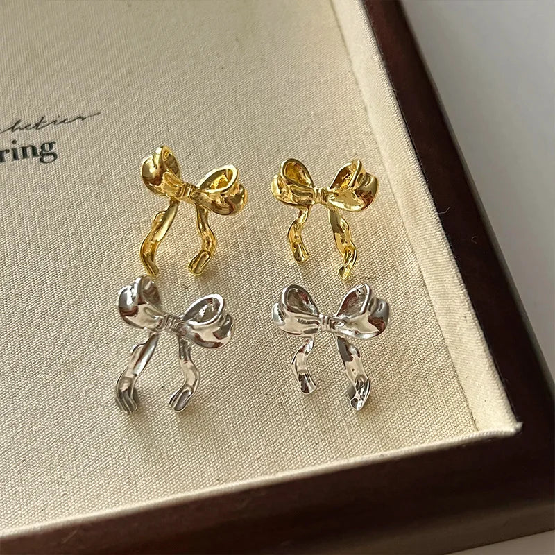 Women's Sweet & Cool Bow Knot Stud Earrings
