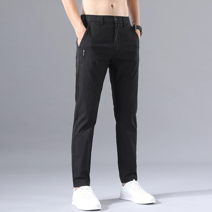 Slim Fit Stretch Chino Trousers