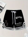 3D Digital Print Casual Shorts