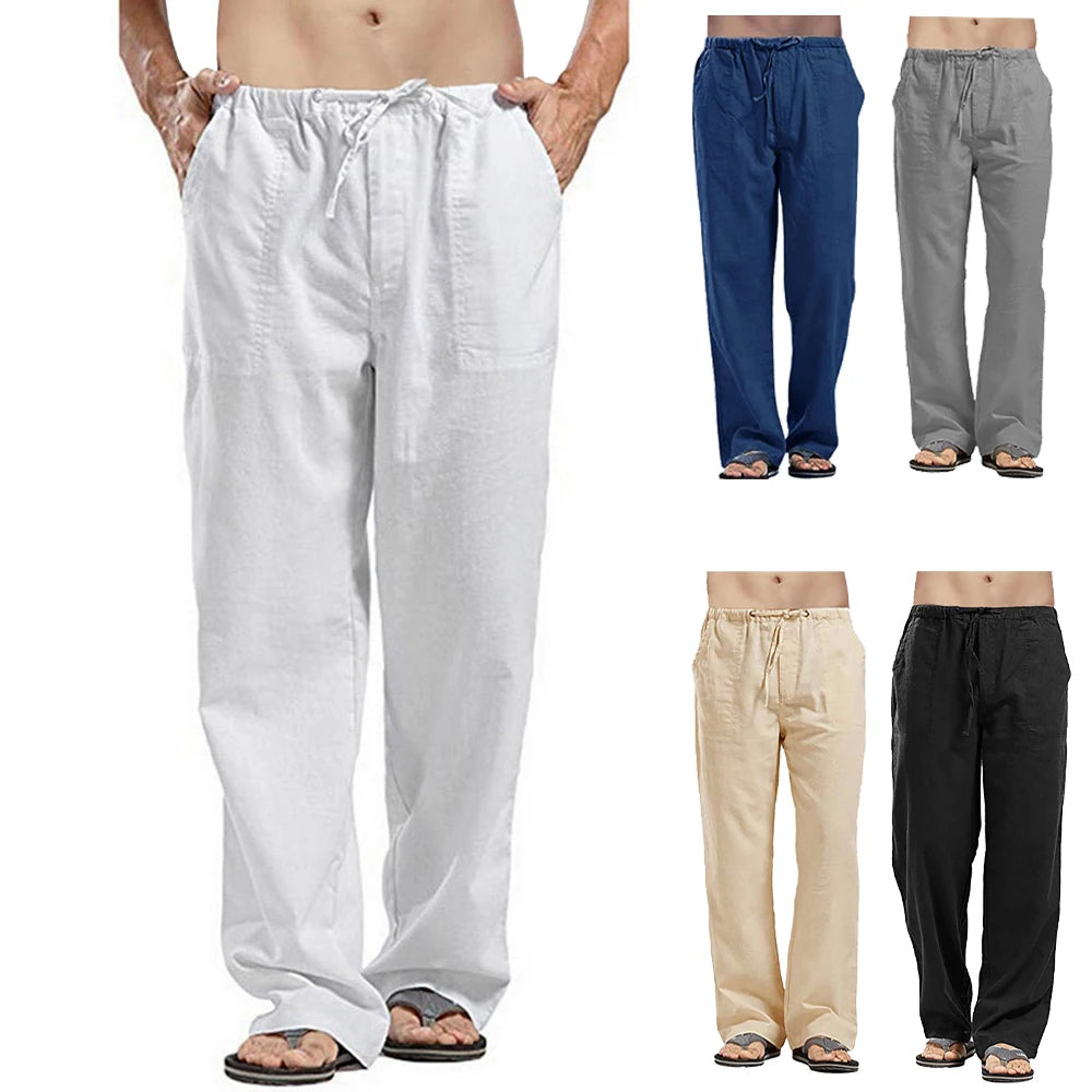 Loose Fit Summer Resort Pants