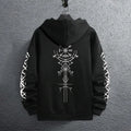 Sporty Pullover Hoodie Sweatshirt