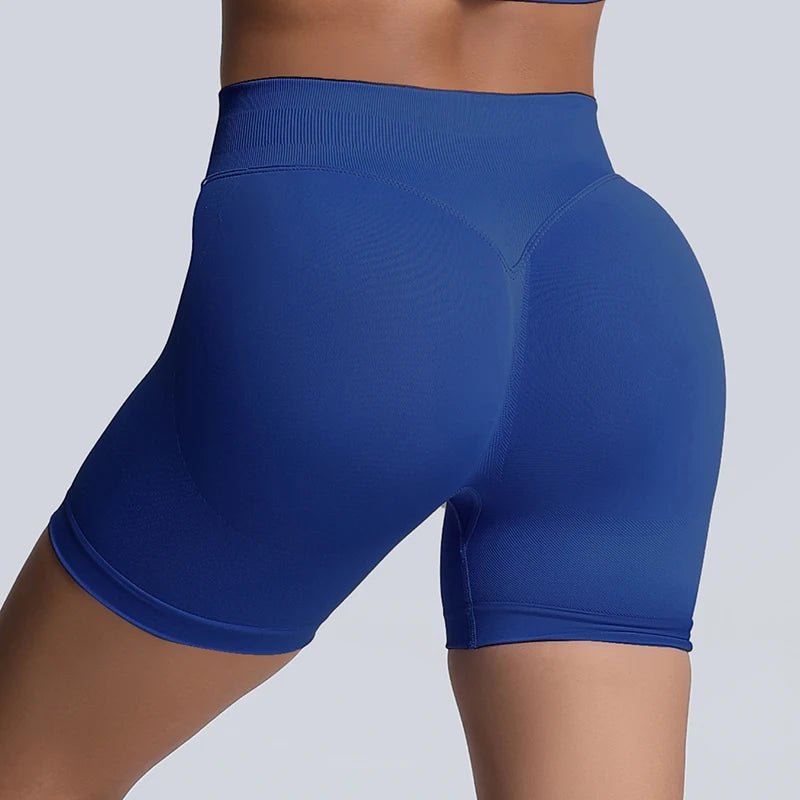 High Waist Scrunch Butt Gym Shorts