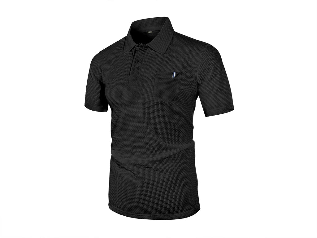Ice Silk Lapel Polo Shirt
