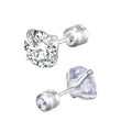 Women's Trendy Asymmetric Star & Moon Earrings
