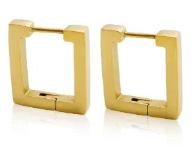 Women's Luxury Zircon Geometric Circle Hoop Earrings