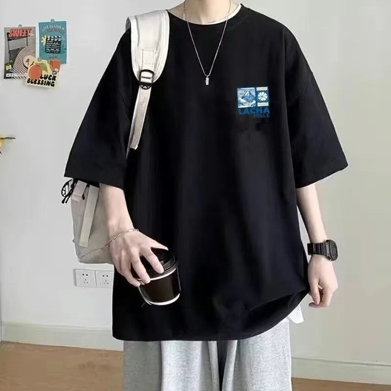 Casual Striped Oversized T-Shirt