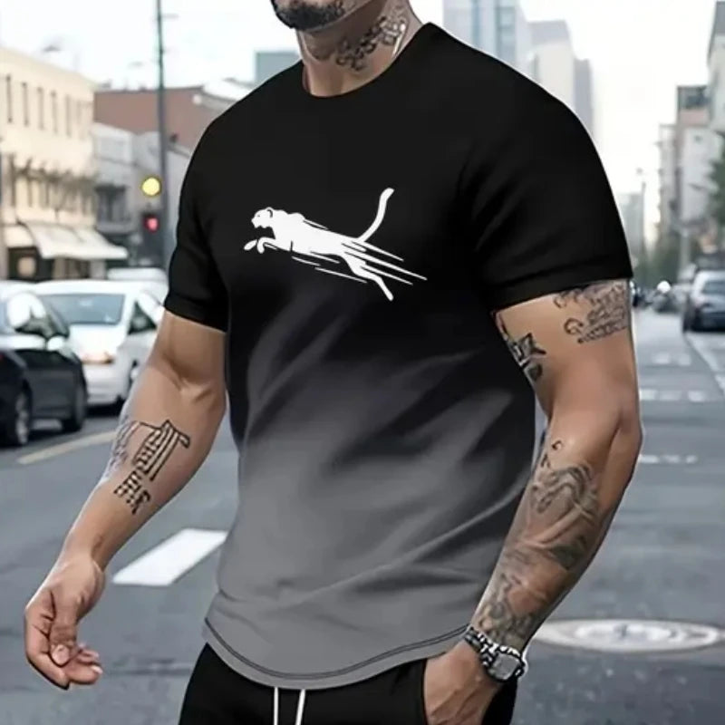 Animal Print 3D T-Shirt
