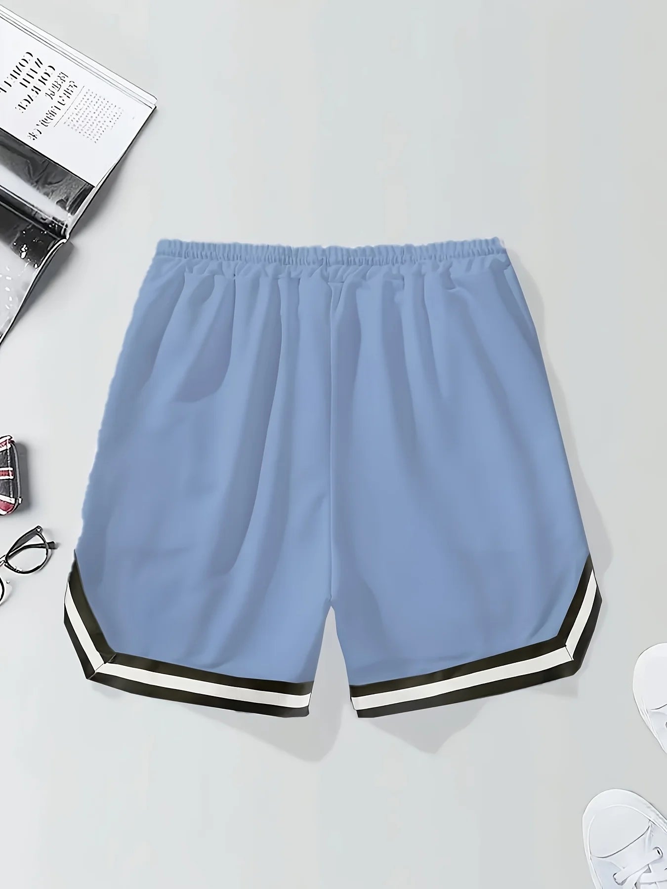 3D Digital Print Casual Shorts