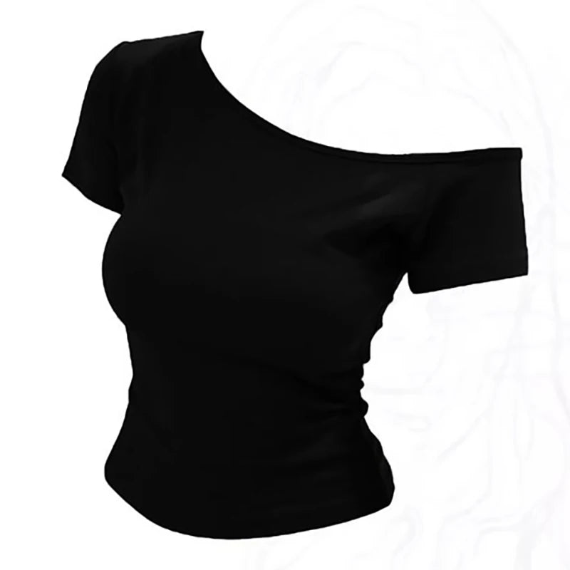 Off-Shoulder Slim Fit Top