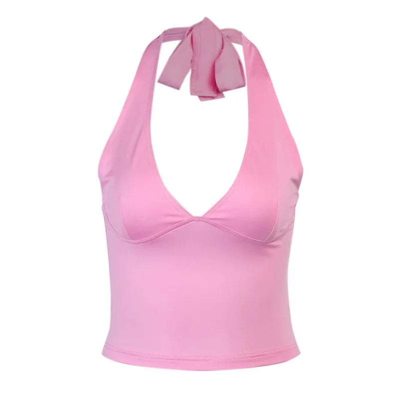 Halter Camisole Tank Top