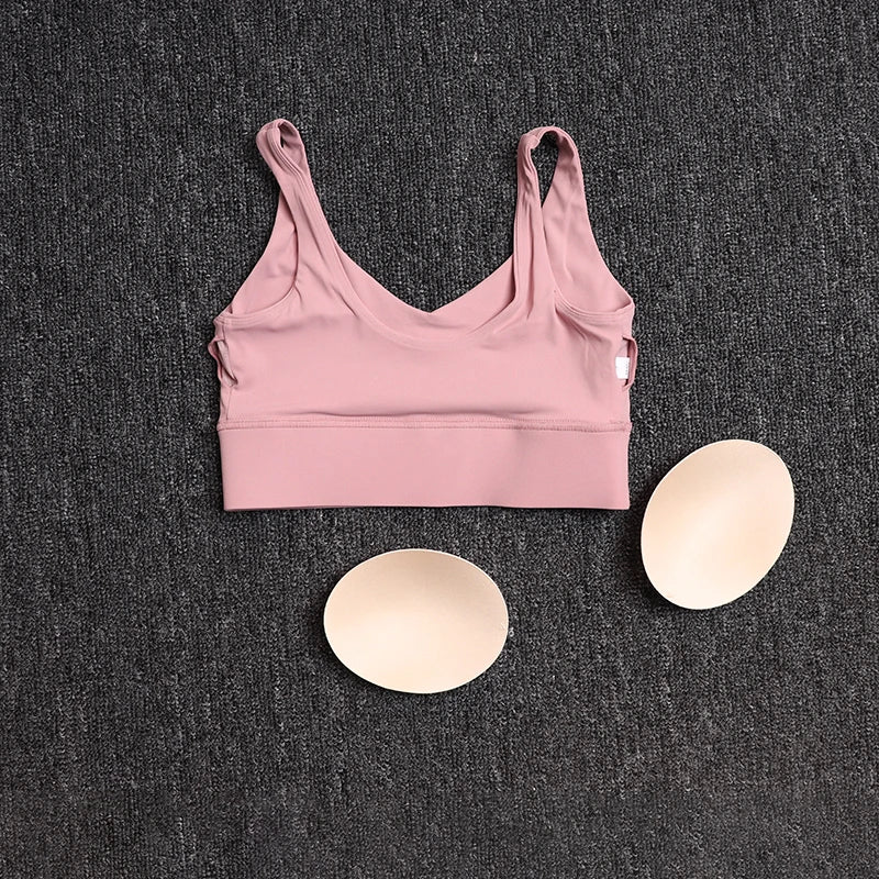 Shockproof Backless Sports Bra