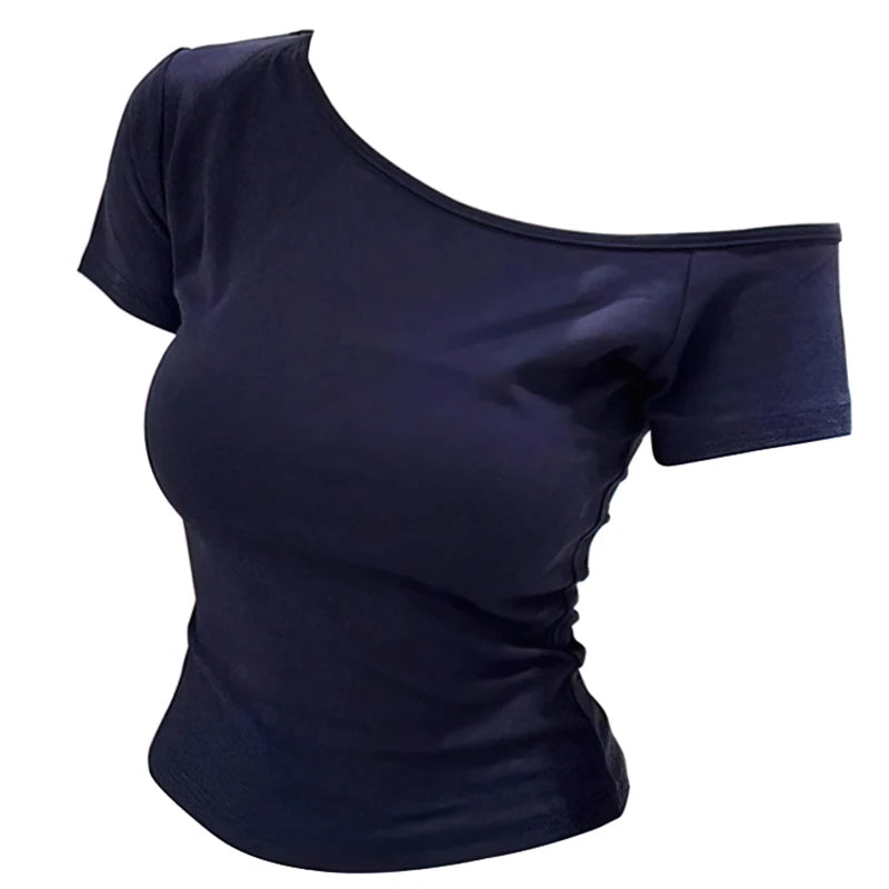 Off-Shoulder Slim Fit Top