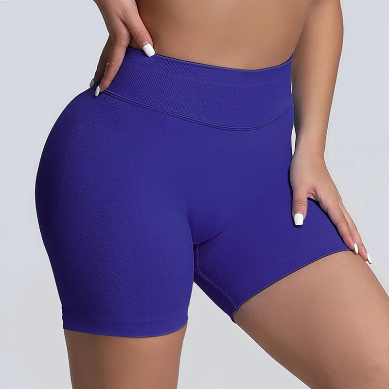 High Waist Scrunch Butt Gym Shorts