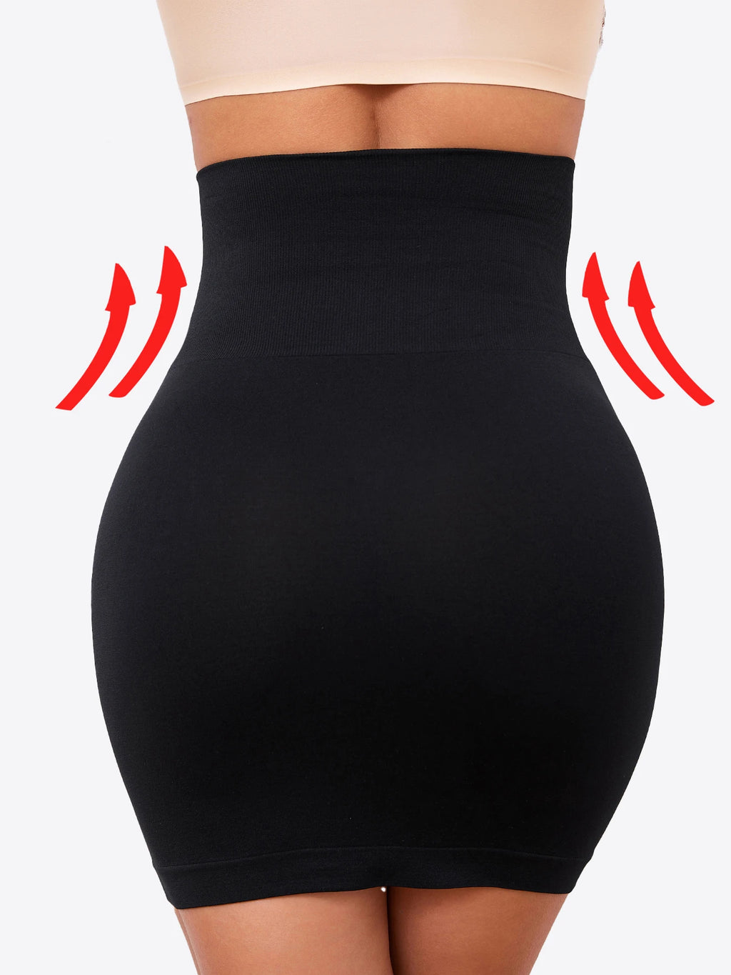 Women's High Waist Tummy Control Half Slip Shapewear