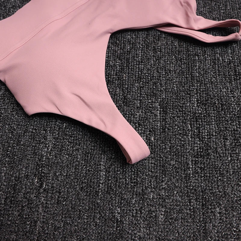 Shockproof Backless Sports Bra
