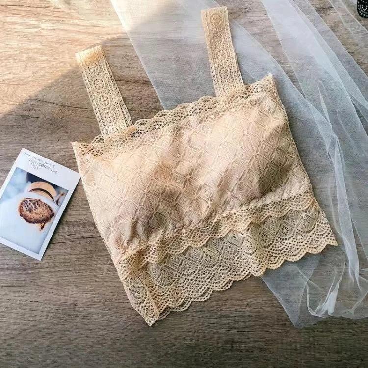 Lace Camisole with Chest Pads