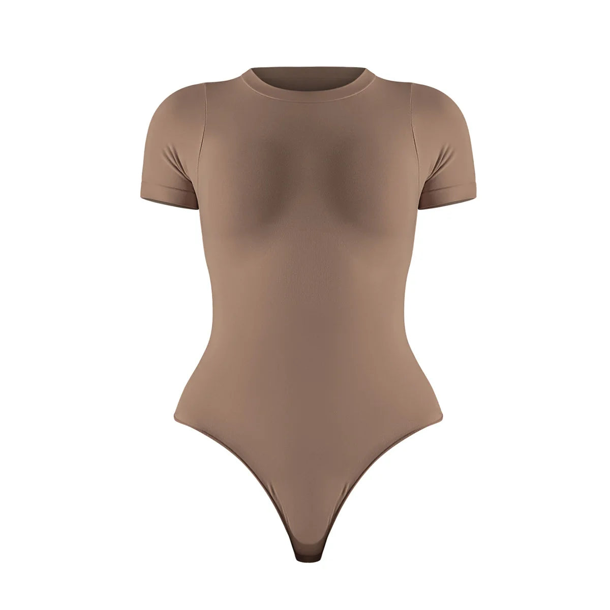Women's Seamless Shapewear Short-Sleeve Bodysuit