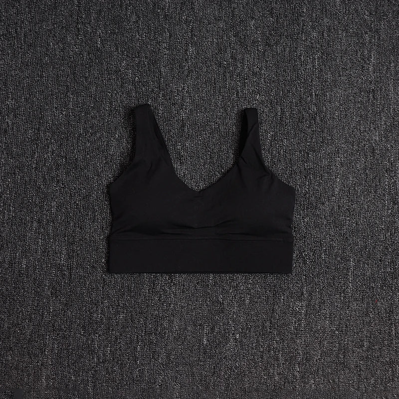 Shockproof Backless Sports Bra
